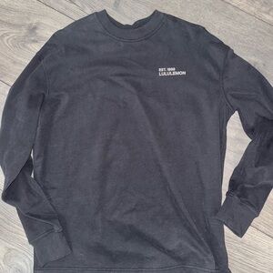 Lululemon Black Long Sleeved T-Shirt